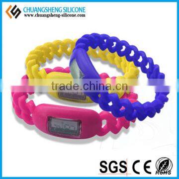 Twist Shape Silicone Fashion Wirstband, Sample Free Bracelet photo-6
