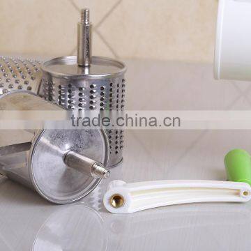 Multifunctional Rotary Cutters New Hand Shredder Grater Stainless Steel Roller Type Slicing Machine Shred Cut Into Shreds photo-2