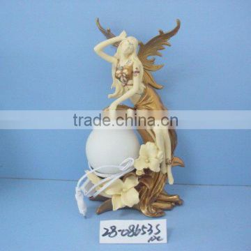 polyresin fairy hotel lamp SN1514L