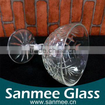 China Manufacture Wholesale Wine Black Glass Goblet photo-2