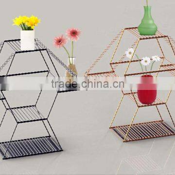 Indoor and Outdoor Decora Garden Flower Holder Metal Flower Pot Stand photo-3