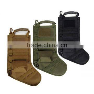 Hot sale new Tactical Christmas Stocking with molle