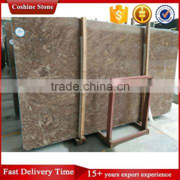 Coffee Brown Marble Pattern Floor Design