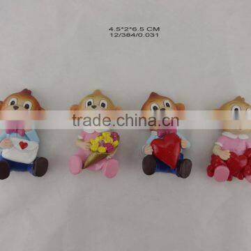 Resin Monkey Figurine for Valentine Decoration photo-6