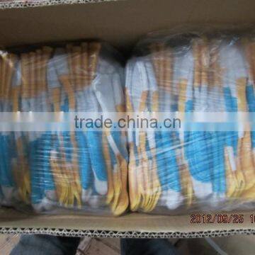 DDsafety Hot Sale 2017 Cow Split Leather With Reinforcement Palm Safety Glove photo-2