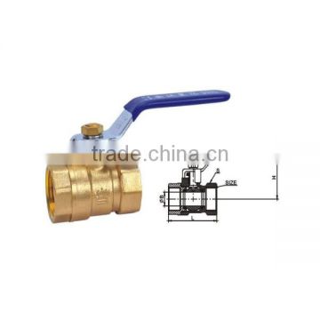 alibaba hot sale threaded ball valve with NPT for water