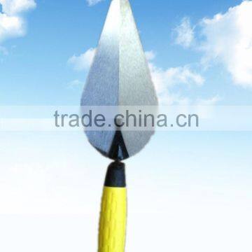 High quality bricklaying trowel with double color rubber handle