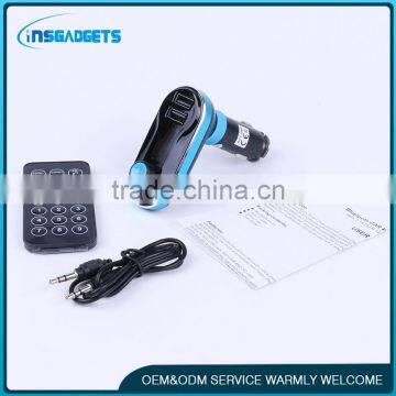 3.5mm Jack Car fm Transmitter H0tan Bluetooth Car Kit fm Transmitter photo-2