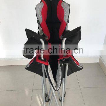 Deluxe Padded Reclining Adjustable Camping Beach Fishing Chair photo-6