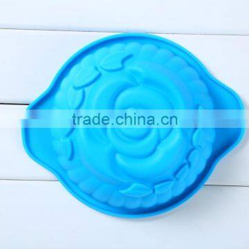 Small Flower Style Bread Pie Cake Silicone Mold ,Pan Bakewar