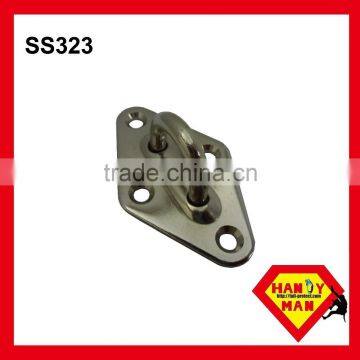 SS8040 Industrial Protective Safety Stainless Steel 304 Round Base Eye Plates photo-3