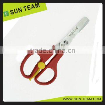 Children Easy Open Cutting Scissor Soft Utility Student Scissor photo-2