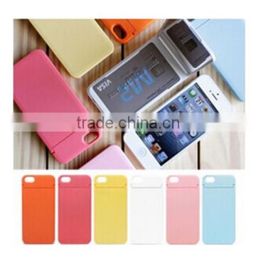 mobile phone cover case with mirror for iphone 4,5