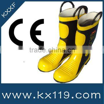 Fire equipment Manufacturer 2014 New Pruduct fire safety boots fire mining safety boots