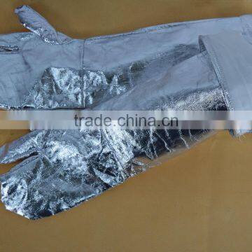 Lengthen Can Resistant 500 Degree Aluminium Heat Resistant Bbq Gloves photo-2