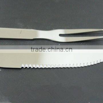 Hot Sell BBQ Tool Stainless Steel BBQ Knife And Fork photo-3