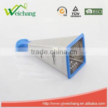 WCGT330 Special TPR Head Vegetable Kitchen Graters Stainless Steel 3 Sides Grater photo-4