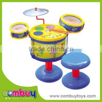 Best selling musical instrument plastic kids electronic drum set