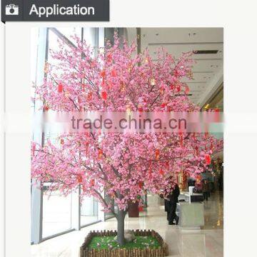 2015 New Product Artificial Pink Flower Lager Tree Large Outdoor Tree Christmas Ornament Peach Blossom photo-4