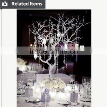 Near Natural Manzanita Tree for Wedding Table Wedding Decoration Centerpieces photo-4