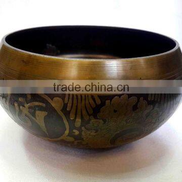 Best Selling Symbolic Tibetan Healing Meditation Singing Bowl photo-2