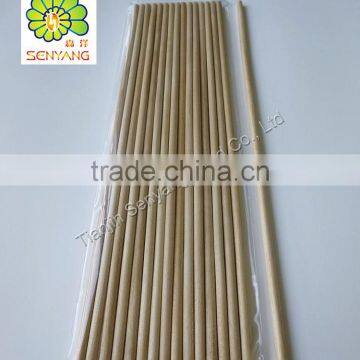 Birch Square Round Wooden Dowel photo-5