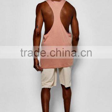 Camisole Men 100% Cotton Racer Back Workout Gym Vest Cool Cheap Wrestling Singlets photo-4