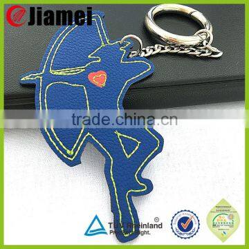 Custom Design Cheap Car Logo Leather Keychain photo-1