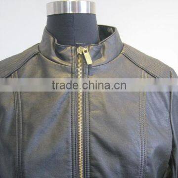 New Arrival Fashional Pure Dubai pu Leather Jackets for Men photo-3
