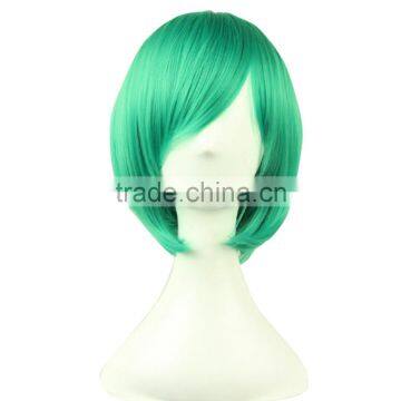 Fashion Colorful Human Hair Wig Short Lace Wigs Human Wholesale photo-3
