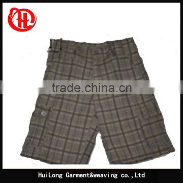 Short Pants Cheap Trousers Bulk Wholesale Cargo Mens Plaid Shorts photo-4