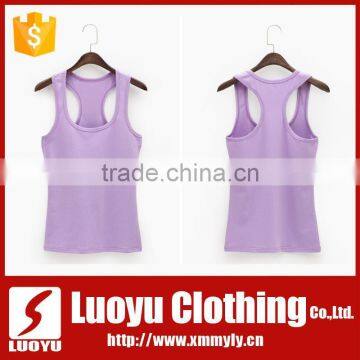 95%cotton5%elastane Womens Blank Tank Top photo-4