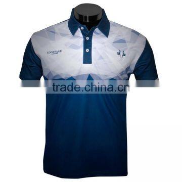 Latest polyester polo shirt Made in China factory