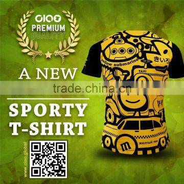 2016 Hot Sales MEN Clothing Custom Printing Logo O-Neck t Shirt photo-2