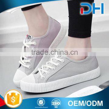 Woman Cheap Casual Canvas Shoes Wholesale photo-5