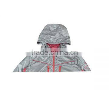 Newest Design Spring Women's Waterproof Jacket With Hood photo-5