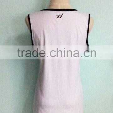 2017 Women Sleeveless Dress Slim Fit OEM Service 100% Cotton Bulk Clothing photo-6