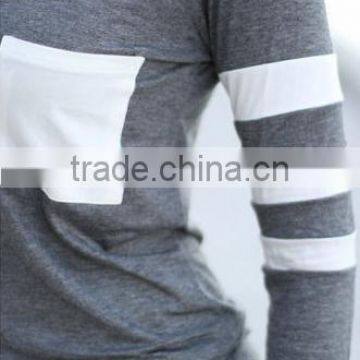 Long Sleeve Women Patchwork T-shirt photo-5