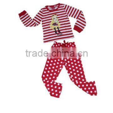100% Cotton Pajamas for Girls Cotton Footed Pajamas photo-1