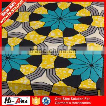 hi-ana fabric1 15 years factory experience Decorative holland wax fabric