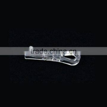 4.1*1.2cm Garment Accessory Transparent Plastic Clips for Packing photo-3