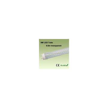 9W SMD LED Tube With 850, 880 and 910lm Luminous Flux and More Than 50,000 Hours Lifespan