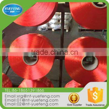 Quick Drying Low Shrink Stranded Wire Polyester High Tenacity Yarn