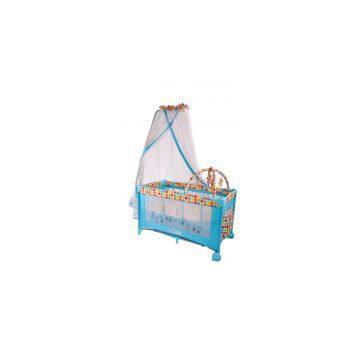 luxury baby playpen with big mosquito net