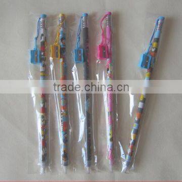 38cm Wooden Pencils craft pencils good quality in Blister card