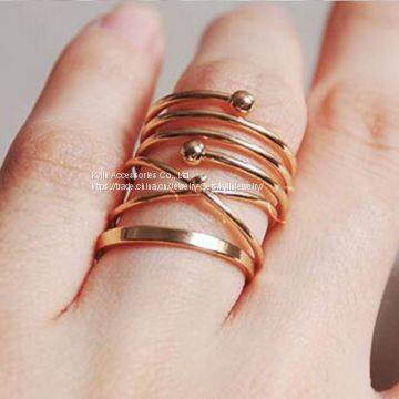 Fashion Jewelry Geometry Ring sets
