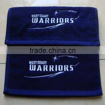 Cheaper price 100%cotton logo sweat gym/sport towels