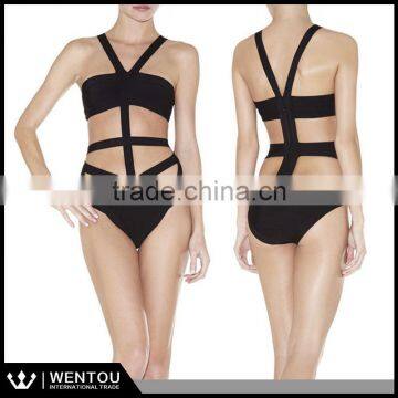 Fashion Sexy Siamese Bandage Bikini