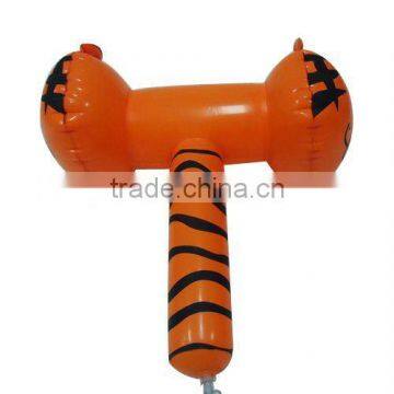 Promotional PVC Inflatable Hammer with high quality,Print cartoon kid toys