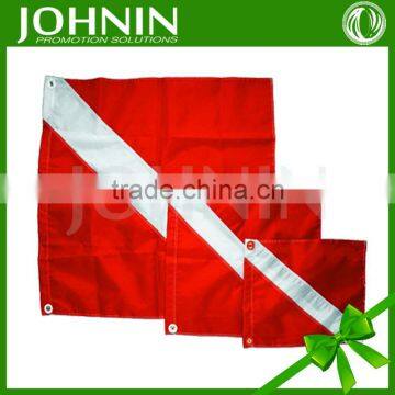 high quality custom nylon diver-down hot sell cool flags sale